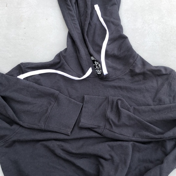True Religion 🎉HOST PICK 🎉 Black Pullover Drawstring Cotton Hoodie Medium - Picture 7 of 8